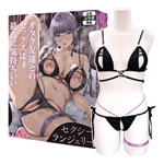 日本Tama Toys禦宅族性感露咪咪內衣+開襠褲