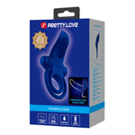 派蒂菈-布朗森10頻凸點雙環震動套環