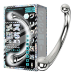 【日本PxPxP】雌墮不鏽鋼開發後庭棒-雙球型