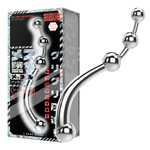 【日本PxPxP】雌墮不鏽鋼開發後庭棒-拉珠型