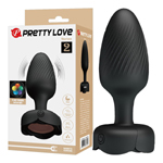 Varian炫彩斜紋10頻震動後庭塞