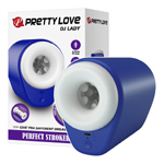 DJ LADY_5x5頻夾吸震動自慰-藍