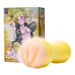 生嫩稚女雙重結構包覆快感噴射撒精男用自慰套(未熟)