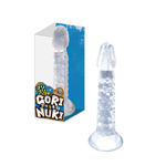 日本A-one鱗片狀透明款逼真按摩棒(S號)