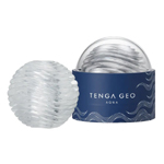 日本TENGA GEO 探索球[AQUA/水紋球]重複使用自慰杯