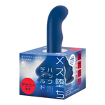 日本HATOPLA 雌堕弧形波紋吸盤後庭按摩棒-S