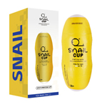 Snail蝸牛 雙頭飛機杯(黃色-口交+後庭款)